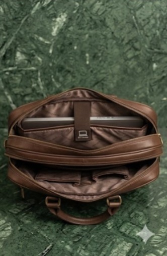 Spacious multi-compartment interior for laptop up to 15.6 inches
