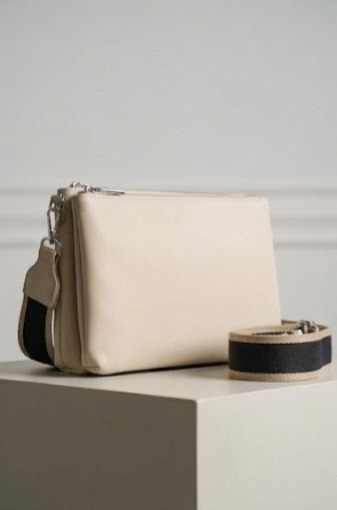 Smooth soft off-white body — clean minimal aesthetic
