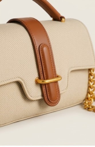 Clean beige canvas body — versatile and wearable every day