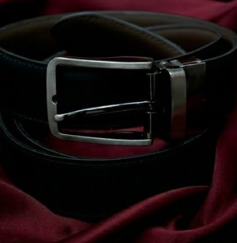 Black genuine leather — perfect for formal and business dressing