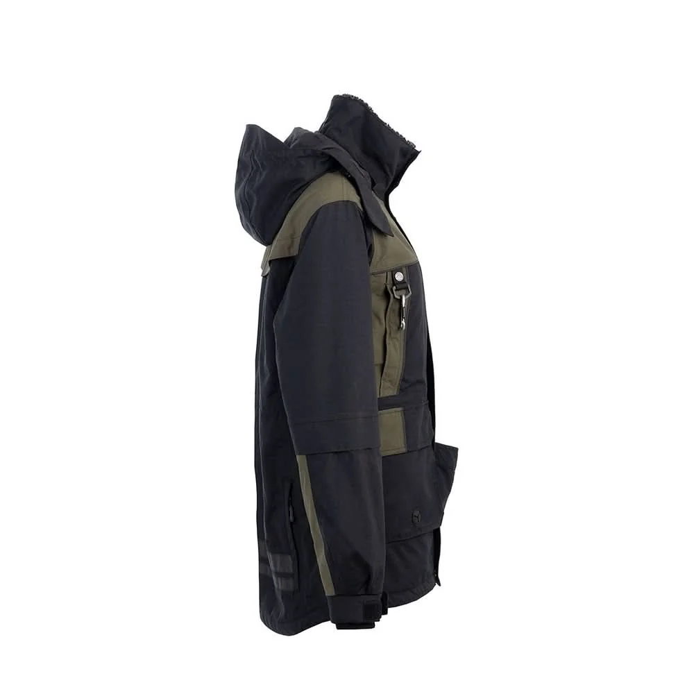 OFMOWS New Waterproof Original Winter Jacket Men Black Olive | Insulated Outdoor Jacket