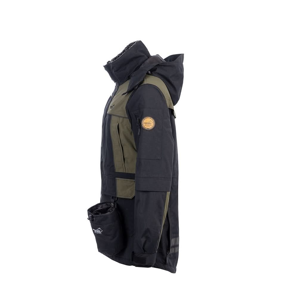 OFMOWS New Waterproof Original Winter Jacket Men Black Olive | Insulated Outdoor Jacket