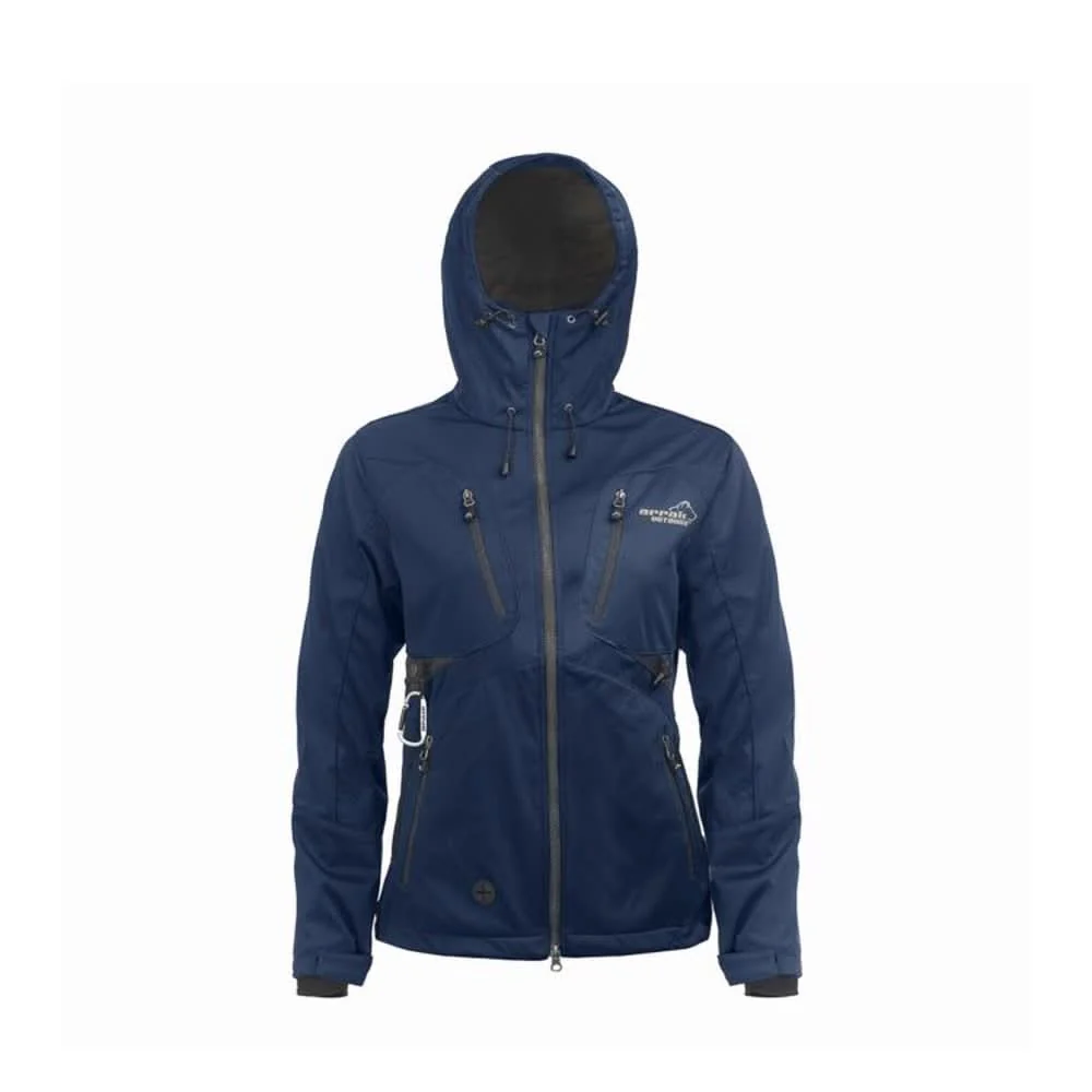 OFMOWS AKKA Lady Softshell Jacket Navy | Women's Outdoor Jacket