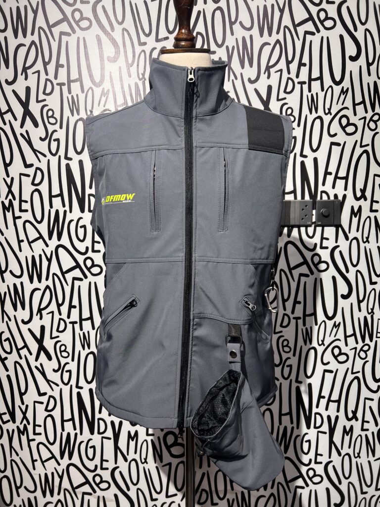Competition Dog Handler’s Vest Gray