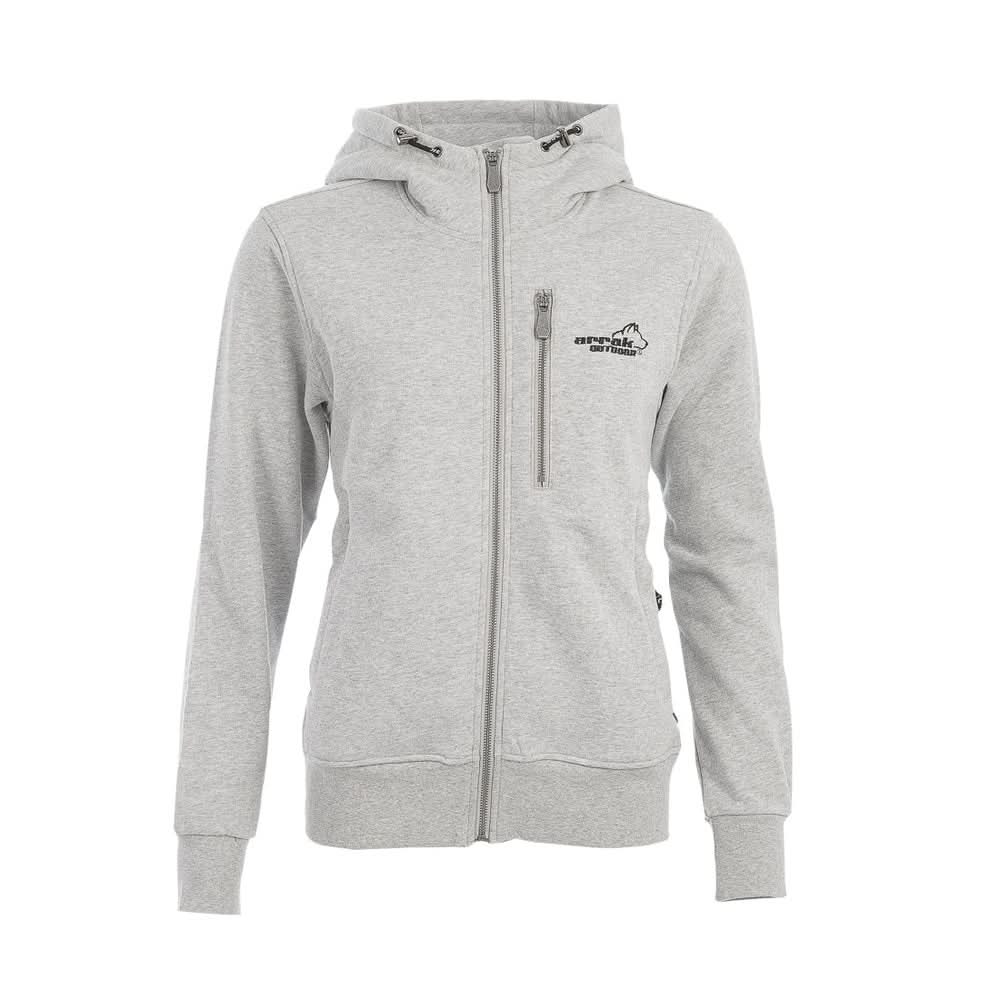 OFMOWS Sporty Hoodie Lady Gray Melange | Women's Outdoor Hoodie