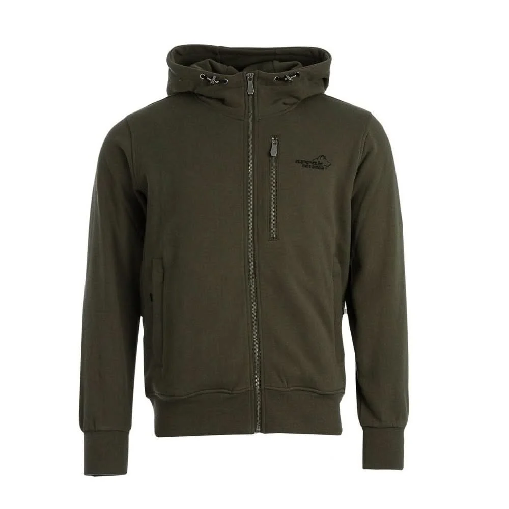 OFMOWS Sporty Hoodie Men Olive | Men's Functional Outdoor Hoodie