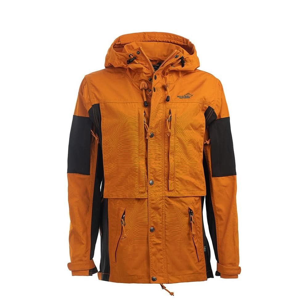 OFMOWS Trek Jacket Men Orange | Water-Resistant Outdoor Jacket