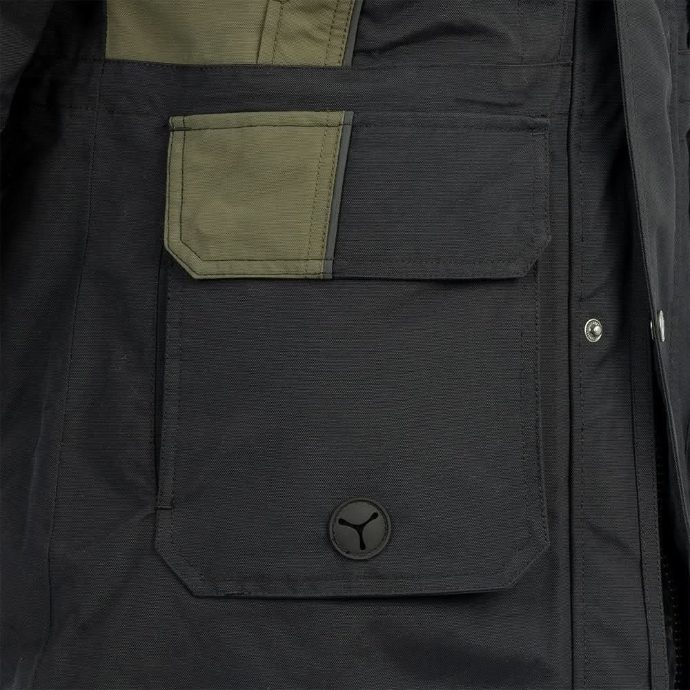 OFMOWS New Waterproof Original Winter Jacket Men Black Olive | Insulated Outdoor Jacket
