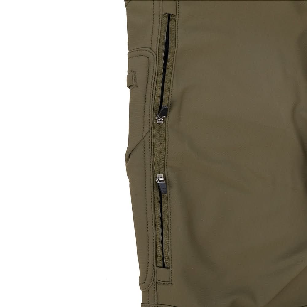 OFMOF Insulated Thermo Active Pant Men Olive Long Length | Warm Outdoor Winter Pants