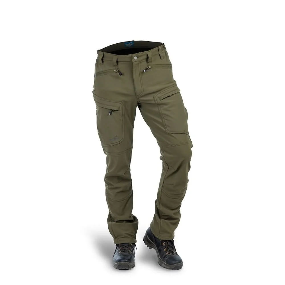 OFMOF Insulated Thermo Active Pant Men Olive Long Length | Warm Outdoor Winter Pants
