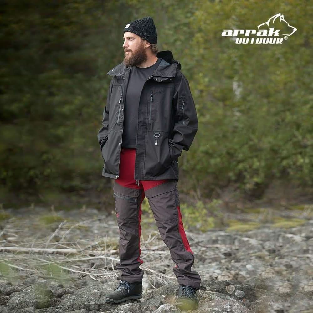 Hybrid Pants Men (Dark Red)