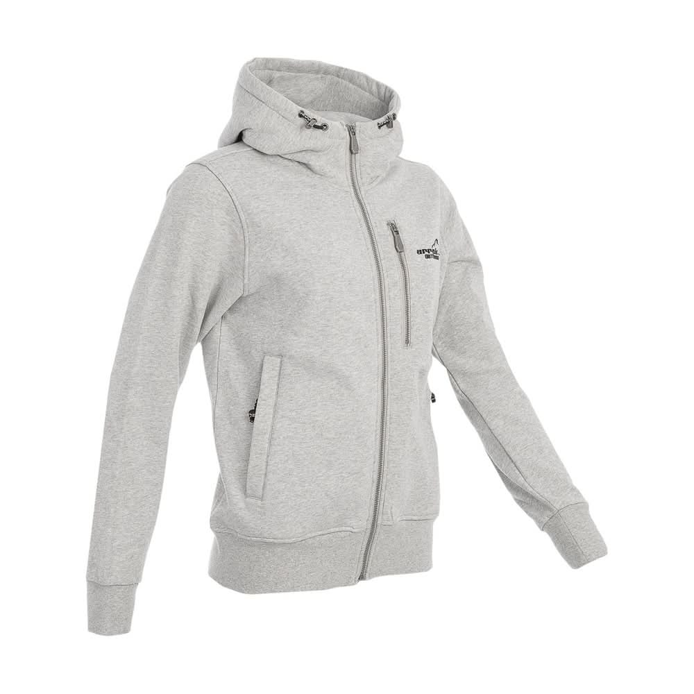 OFMOWS Sporty Hoodie Lady Gray Melange | Women's Outdoor Hoodie