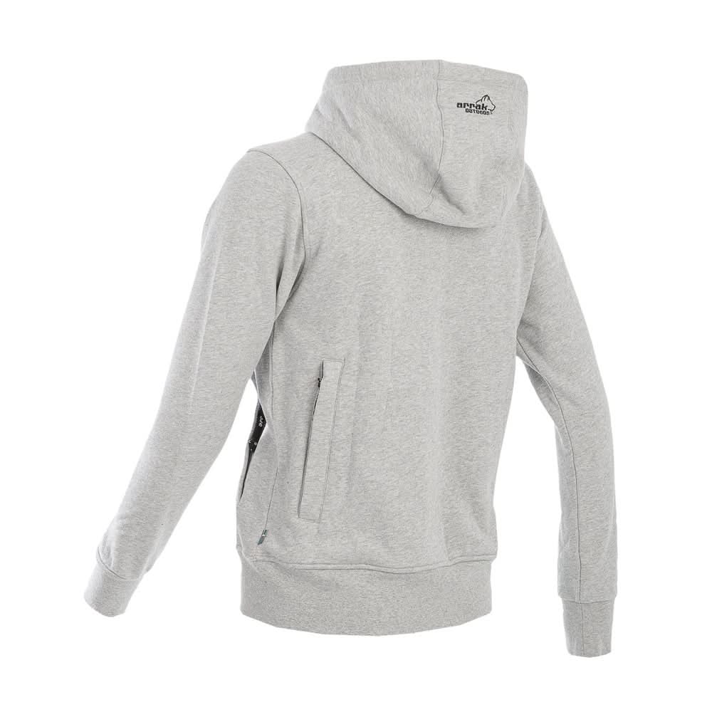 OFMOWS Sporty Hoodie Lady Gray Melange | Women's Outdoor Hoodie