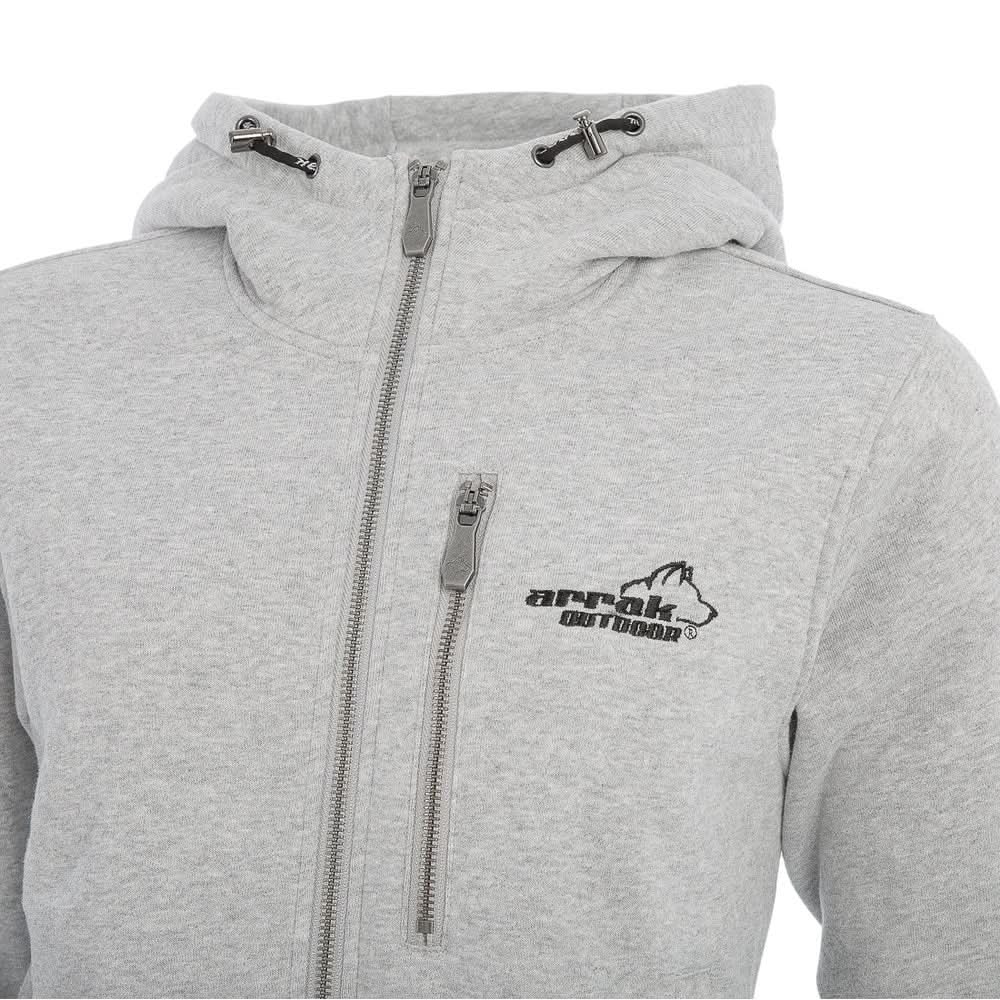 OFMOWS Sporty Hoodie Lady Gray Melange | Women's Outdoor Hoodie