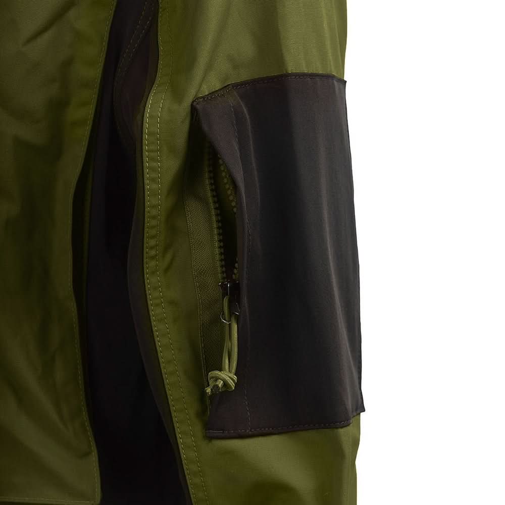 OFMOWS Trek Jacket Men Green | Water-Resistant Outdoor Jacket