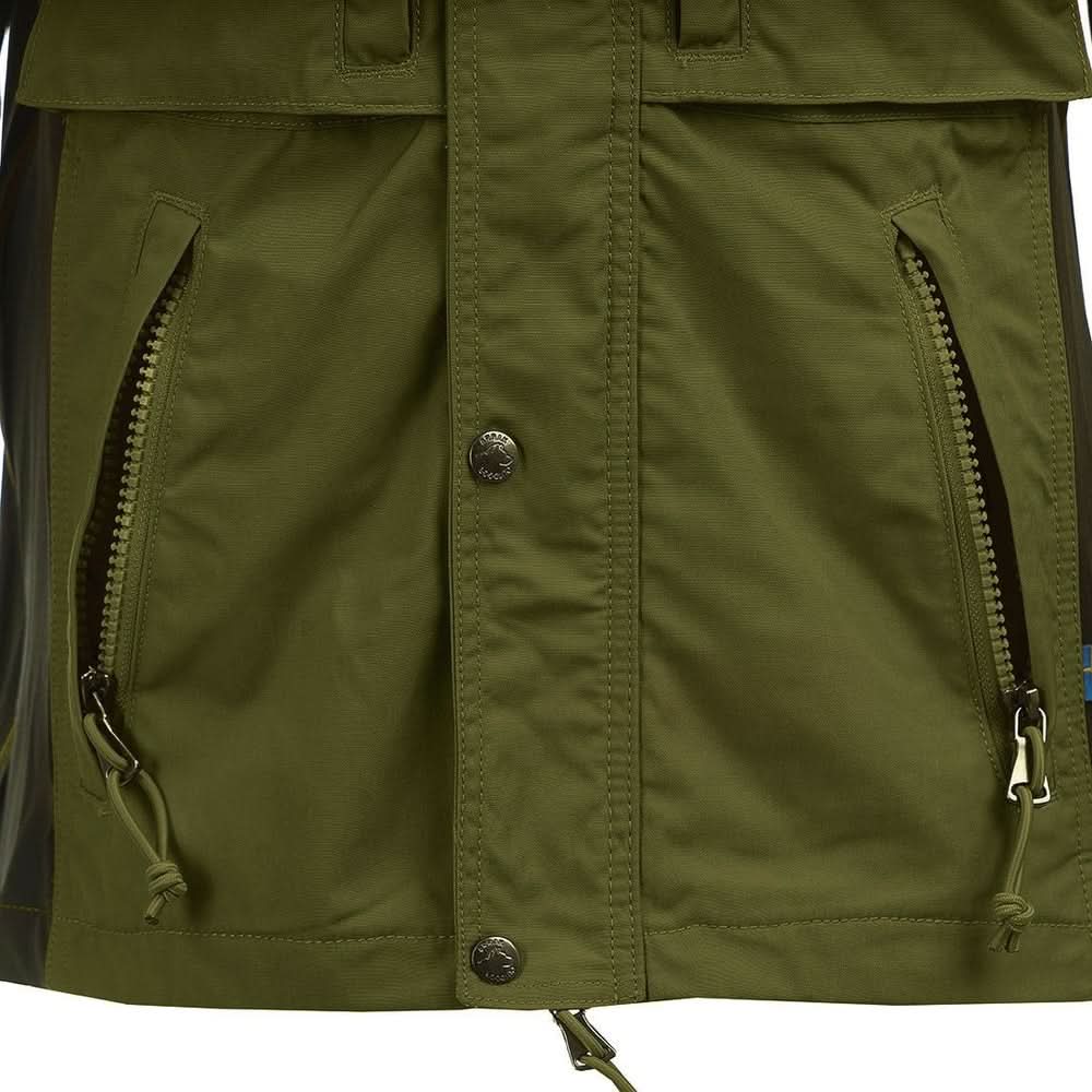 OFMOWS Trek Jacket Men Green | Water-Resistant Outdoor Jacket