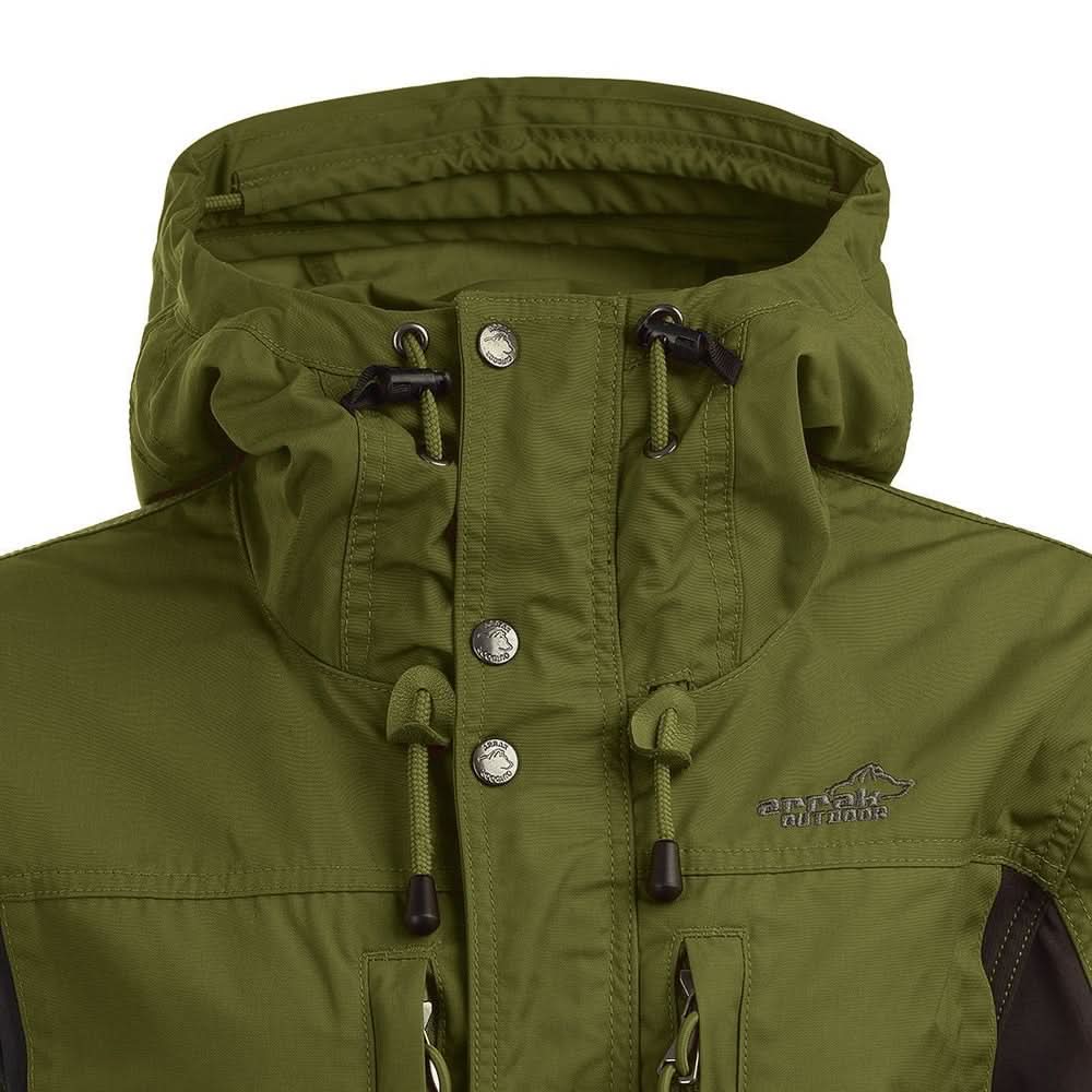 OFMOWS Trek Jacket Men Green | Water-Resistant Outdoor Jacket
