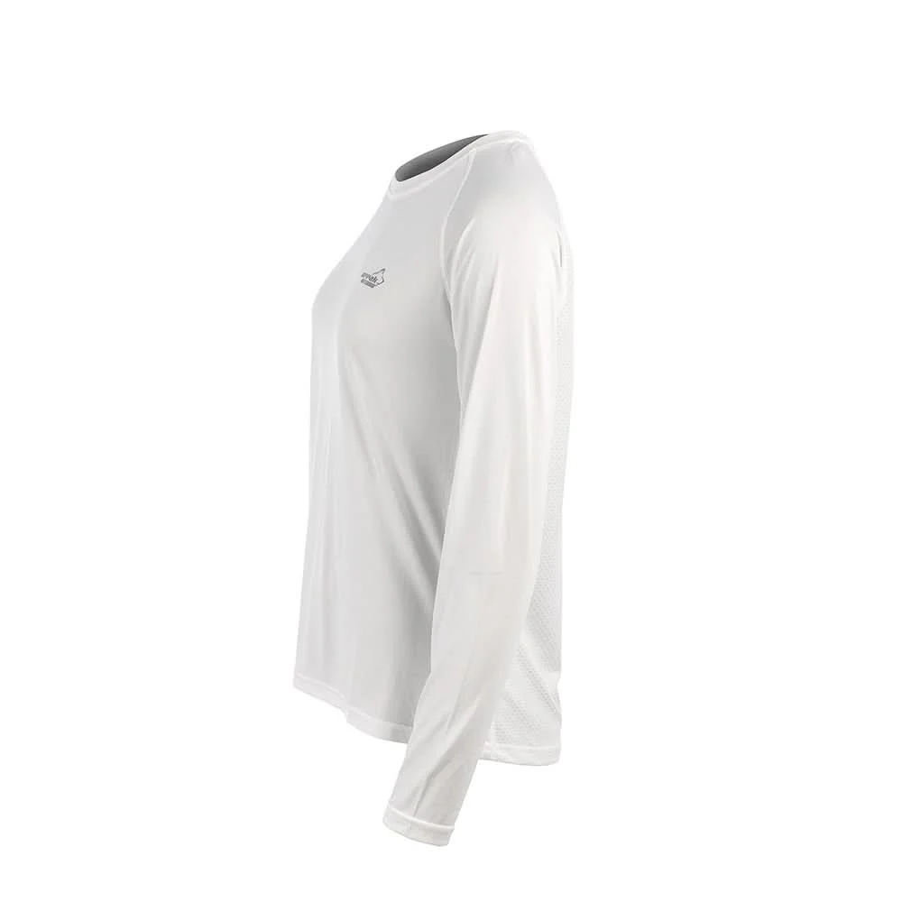 OFMOWS Action Training Long Sleeve Top Woman White | Women's Sportswear