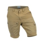 OFMOWS Specialist Stretch Shorts Men Khaki | Final Sale 60% Off thumbnail