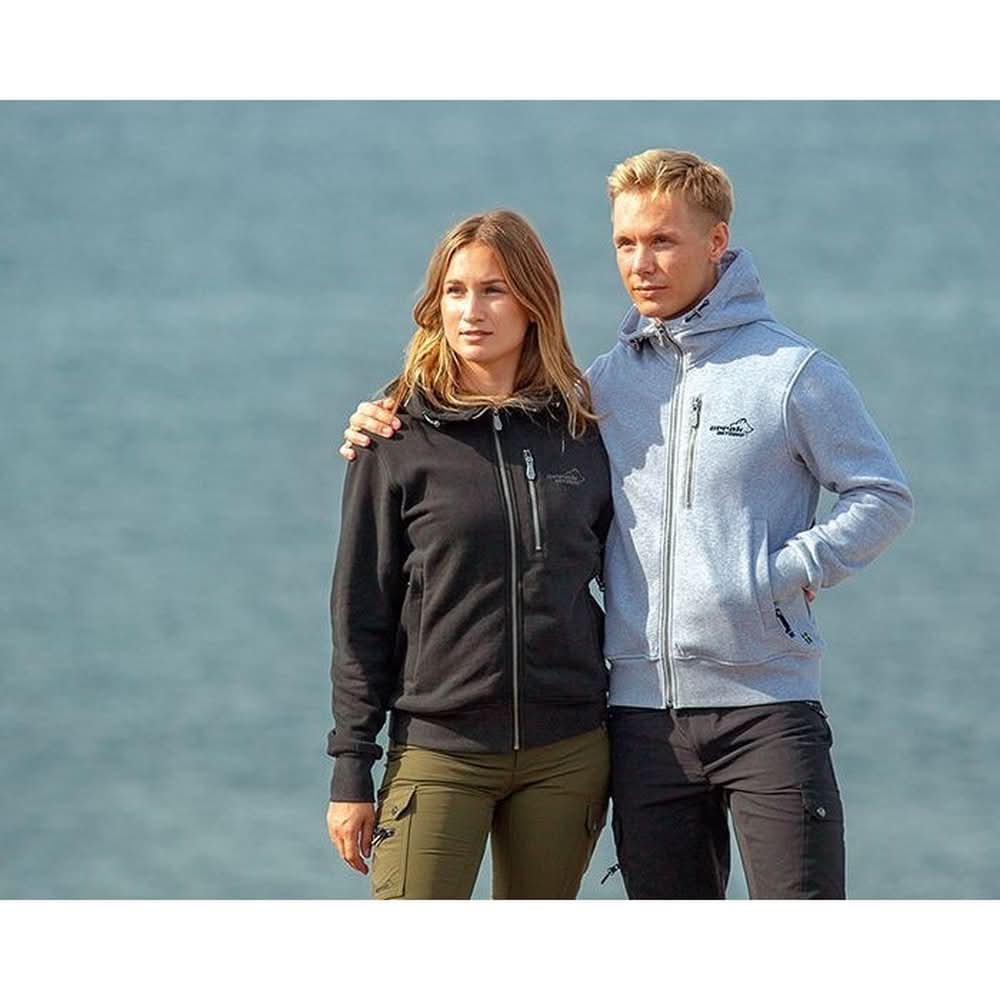 OFMOWS Sporty Hoodie Lady Black | Women's Outdoor Hoodie